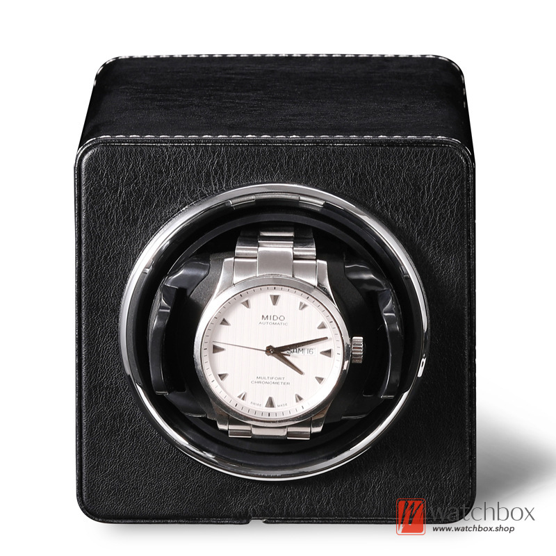 Top quality Automatic Rotate Mechanical Mini Watch Case Winder Display Box 1+0