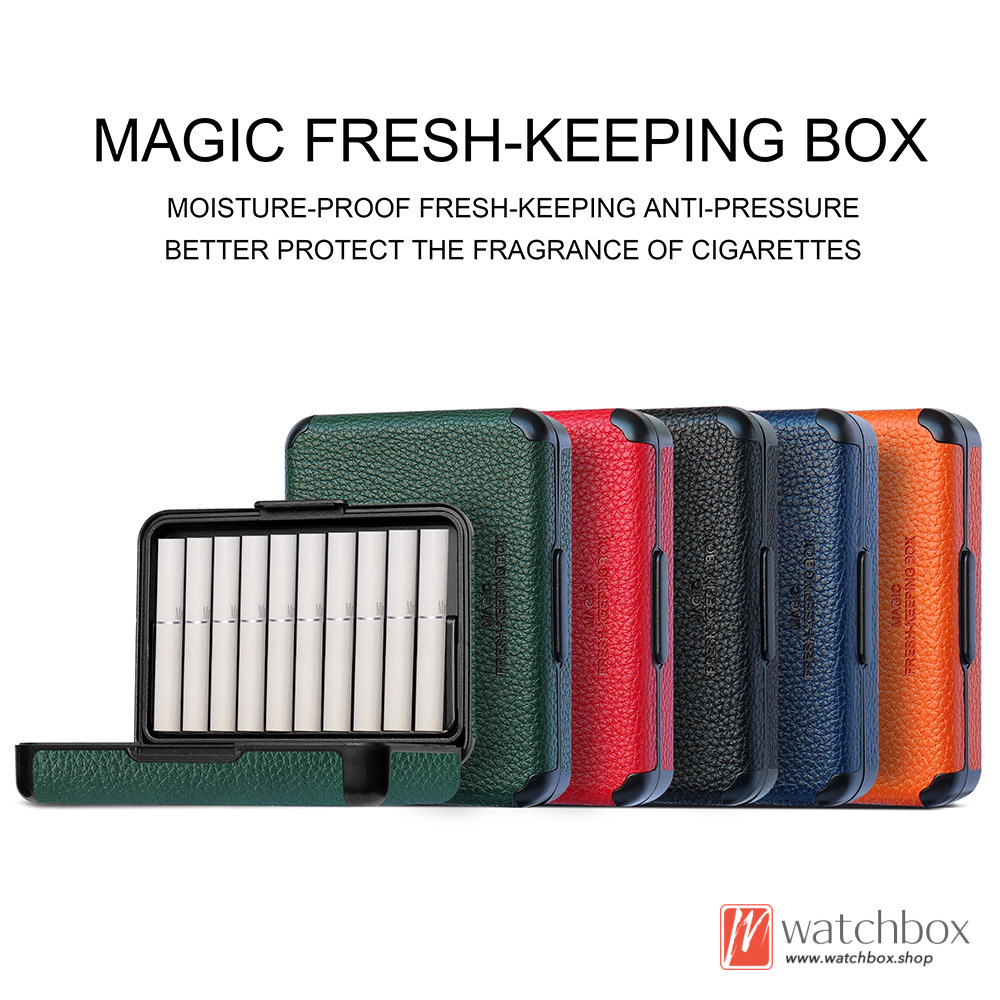 IQO ILUMA PRIME Protective Case Box Leather Cigarette Case Magic  Fresh-keeping Box