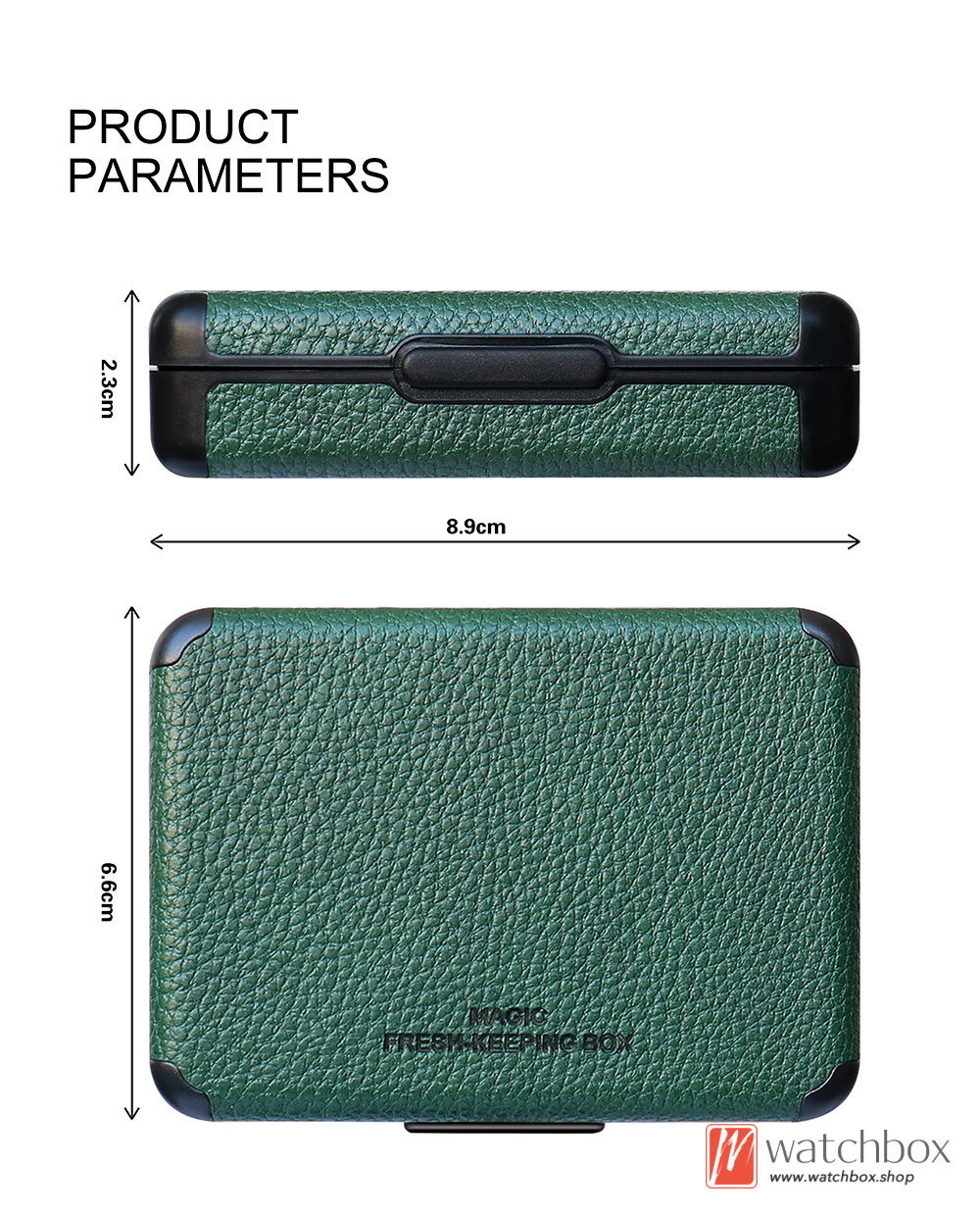 IQO ILUMA PRIME Protective Case Box Leather Cigarette Case iqo 3.0 Cartridge Magic Fresh-keeping Box