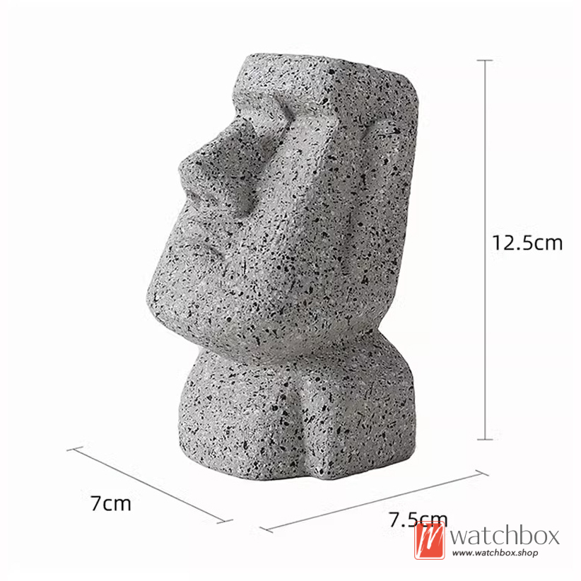 Easter Island Stone Statues Glasses Stand Sunglasses Holder Glasses Store Eyeglasses Shelf Home Office Decorations Gift