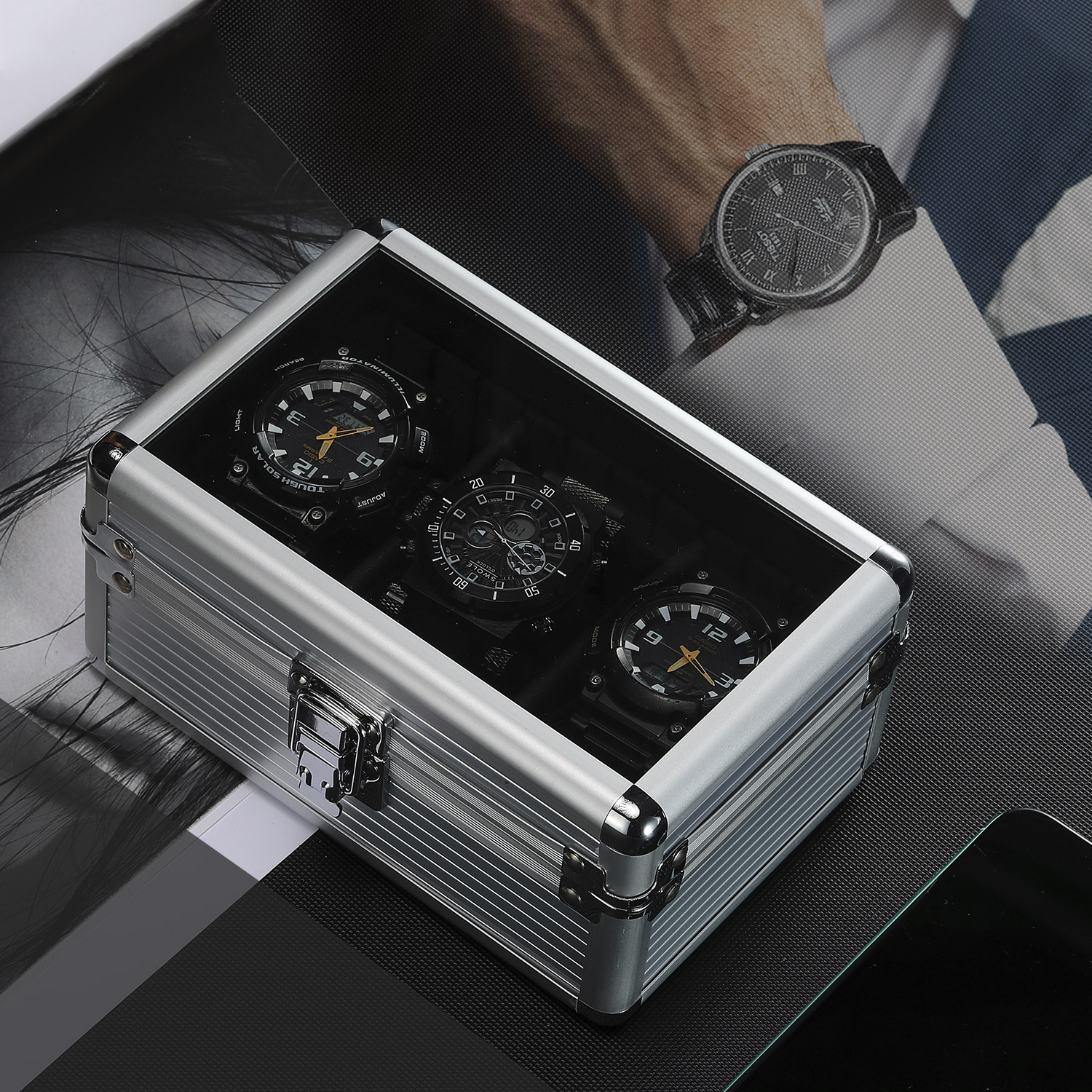 Solar watch online box