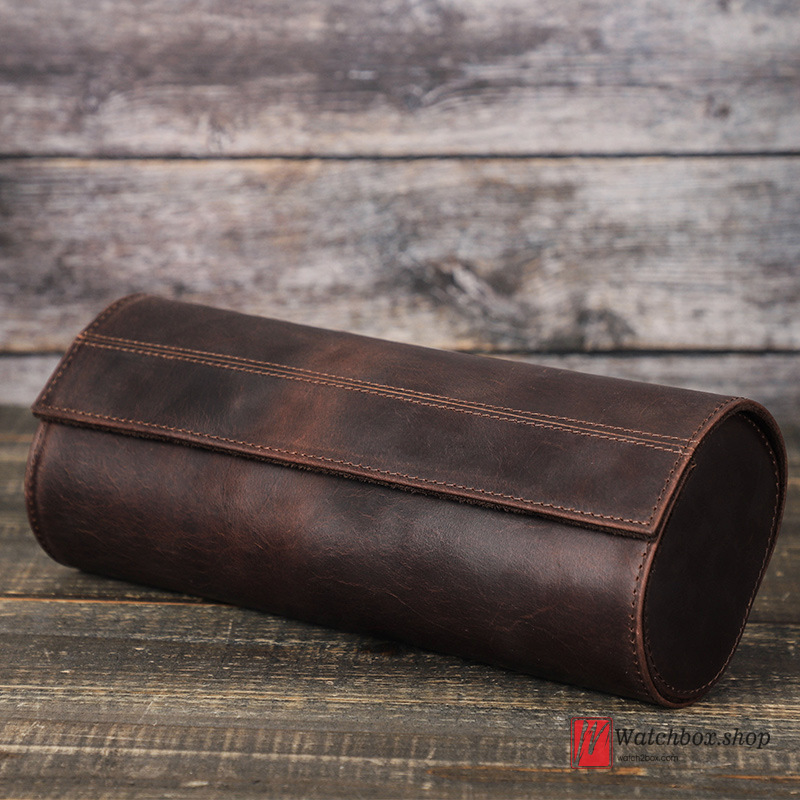 Handmade Vintage Leather Cigar Case