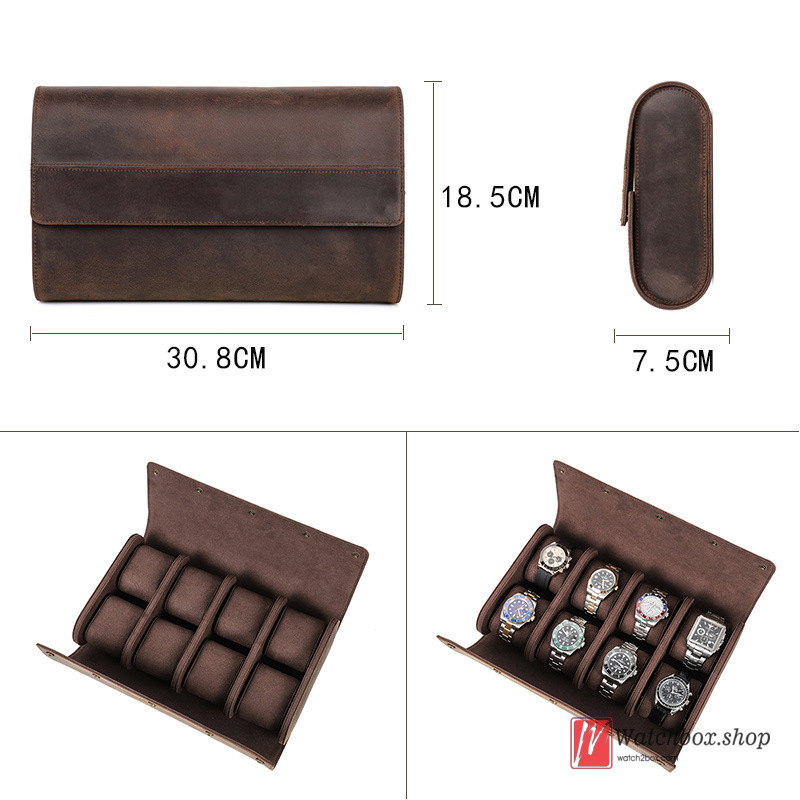 Jewelry Travel Case in Chocolate