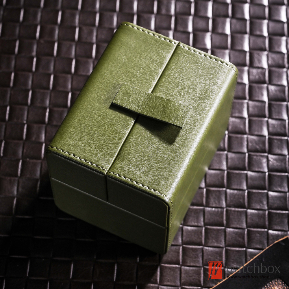 Leather Luxury Single Watch Jewelry Case Storage Box Gift Box
