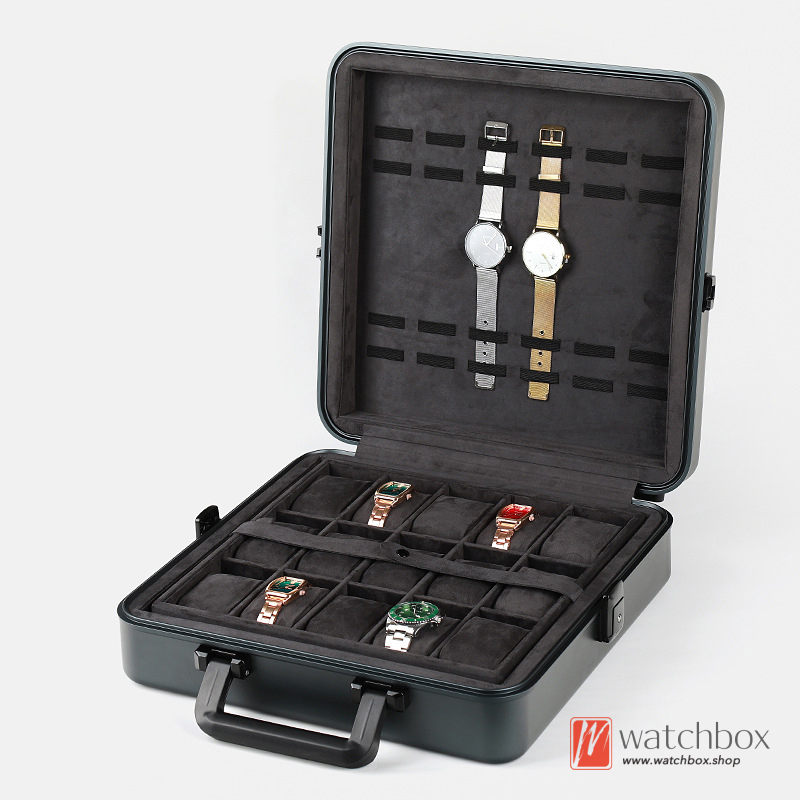 Quality & Stylish Alloy Watch Box with 4 Slots