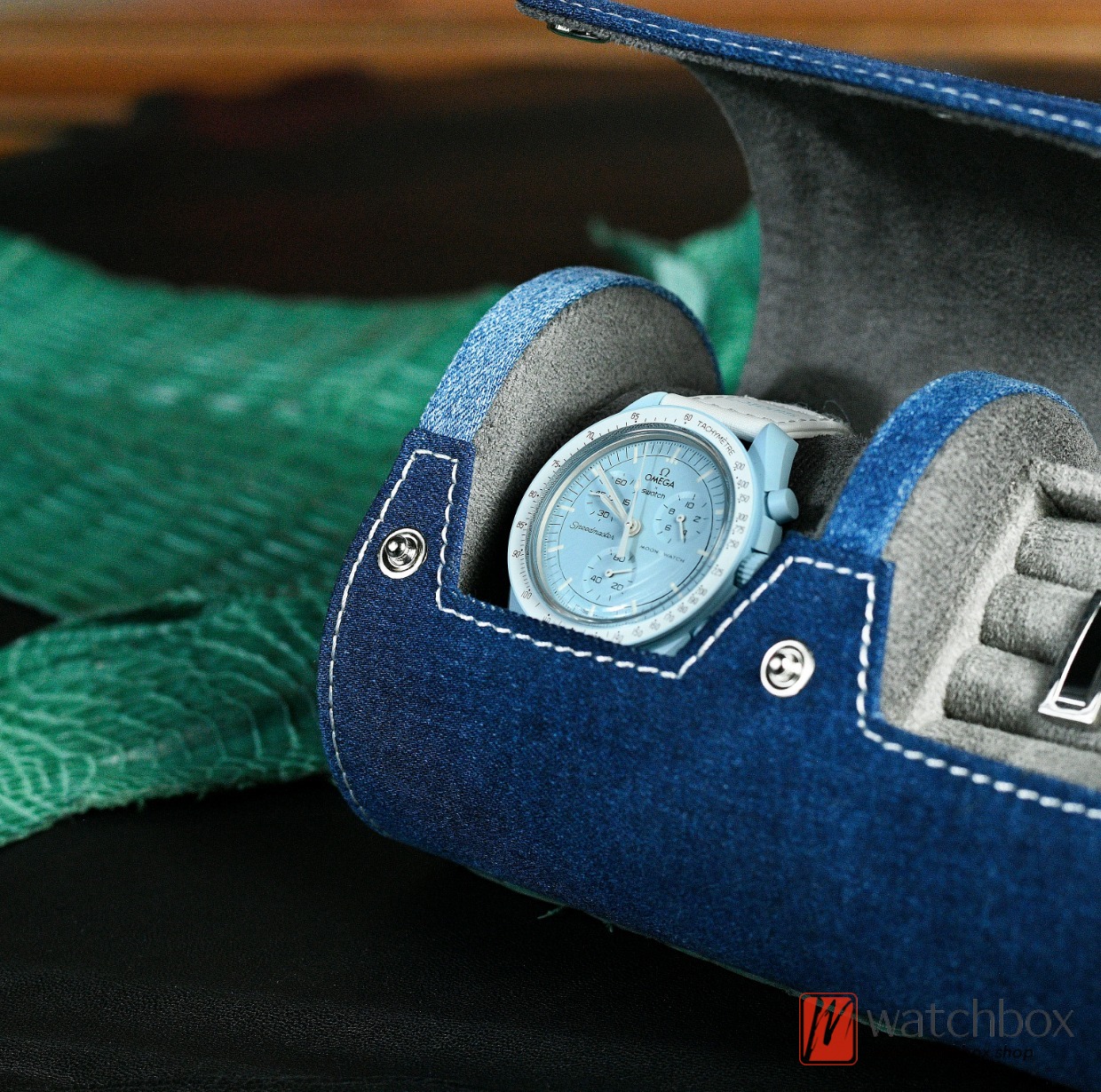 Microfiber Leather Watch Jewelry Ring Cufflinks Case Storage Box Travel Portable Box Gift Box