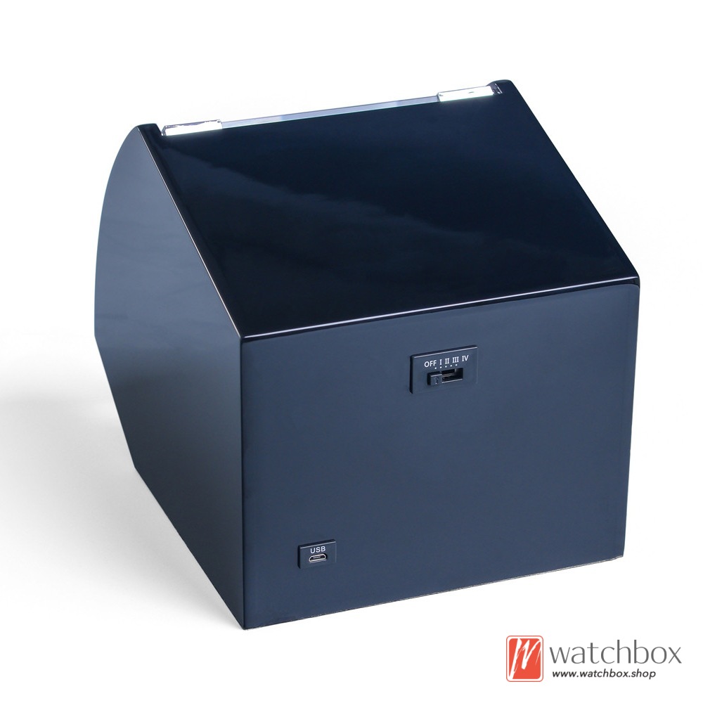 Wood Automatic Mechanical Watch Winder Shake Box Case Storage Display Box Home Decoration 2+0