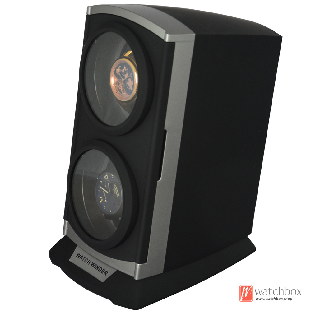 Watchwinder 1 horloge zwart leer - Horloges kopen? | Korting tot 3